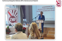Alicja Stysz-Adamska - Prezesem Oddziału ZNP w Siemianowicach Śląskich - 2
