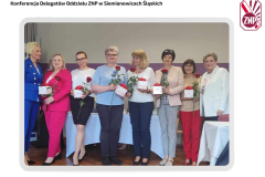Alicja Stysz-Adamska - Prezesem Oddziału ZNP w Siemianowicach Śląskich - 8